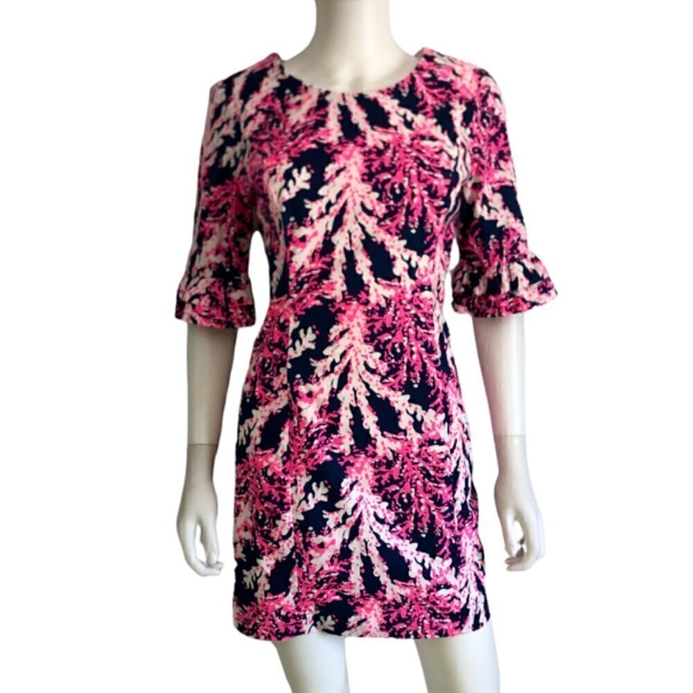 Lilly Pulitzer Fiesta Stretch Nauti Navy Beyond The Sea Dress 4